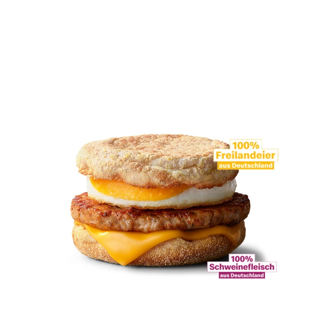 McMuffin® Sausage & Egg – McDonald’s Deutschland