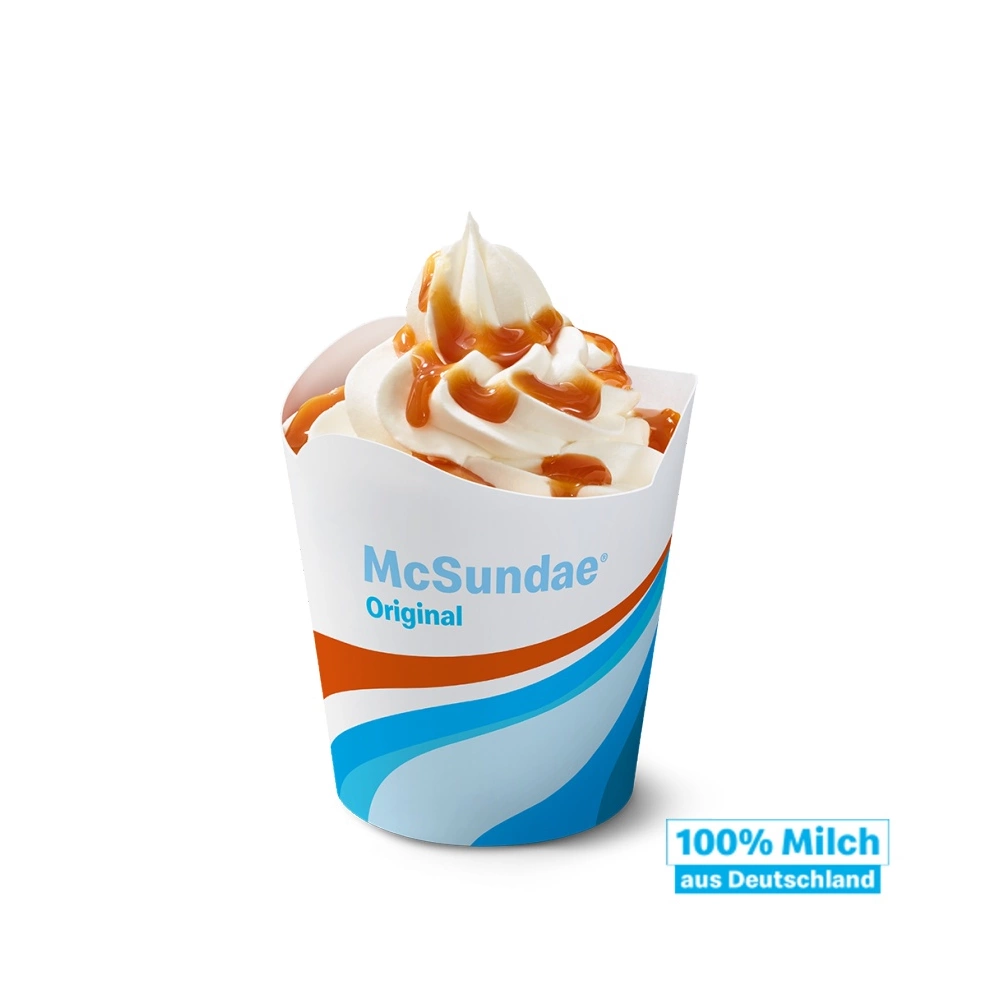 McSundae® Original mit Karamell-Sauce – Produktabbildung