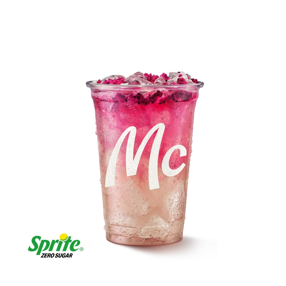 Pink Dragonfruit & Sprite Zero Grande – Produktabbildung