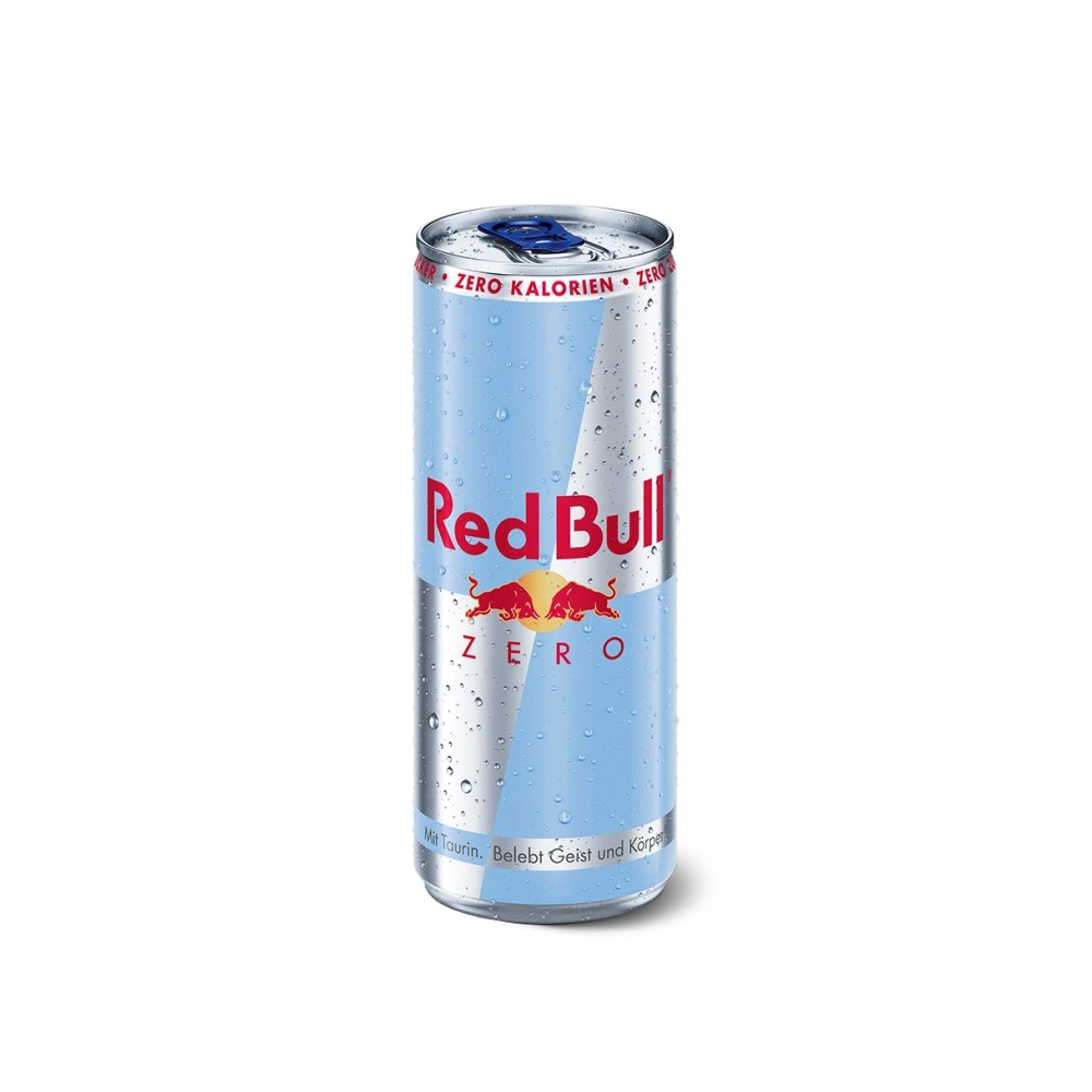 Red Bull Zero 0,25l – Produktabbildung